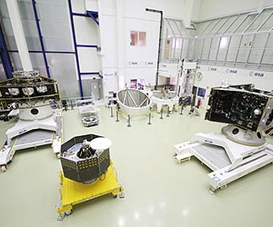 Structural model of the BepiColombo Mercury Magnetospheric Orbiter at ESTEC