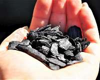 After the fire, charcoal goes against the grain, with the flow