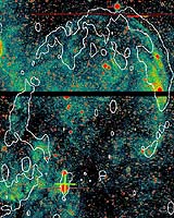 Black Hole Blows Bubble Between The Stars