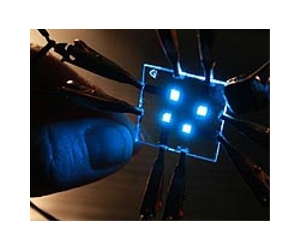 The world's most efficient flexible OLED on plastic