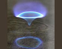 Newly discovered 'blue whirl' fire tornado burns cleaner for reduced emissions