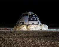 Boeing spacecraft lands in New Mexico after mission cut short