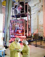 Boeing Completes GOES-P Weather Satellite Thermal Vacuum Testing