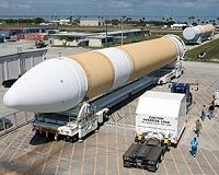 Boosters for Orion's Launch Vehicle Arrive to Cape Canaveral