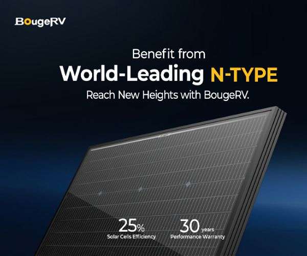 A Brand New Day for Eco-Friendly Travel: BougeRV's Revolutionary TOPCon Solar Panels