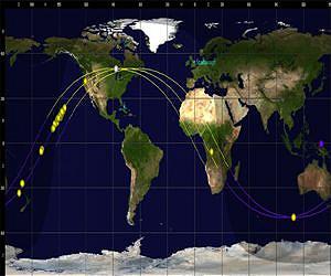 Russian Briz-M booster falls apart in orbit