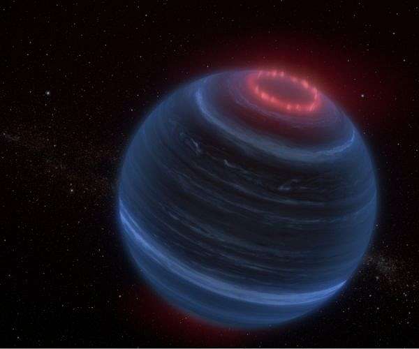 NASA's Webb Finds Signs of Possible Aurorae on Isolated Brown Dwarf