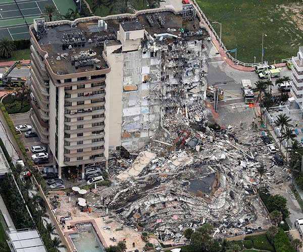 Climate change likely not cause of building collapse, professor says