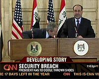 Saddam lawyer to defend Bush shoe attacker