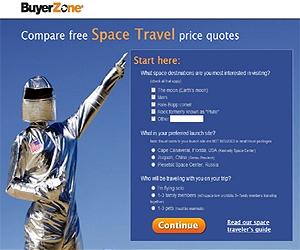 BuyerZone Helps Adventurers Travel To Space