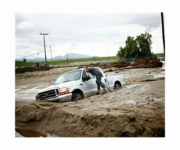 Flooded three times in two weeks, California town is fed up