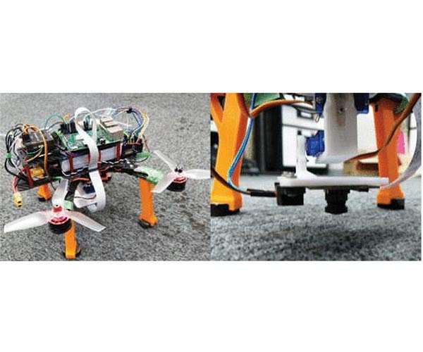 Smooth touchdown: novel camera-based system for automated landing of drone on a fixed spot