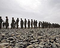 In Afghan 'desert of death,' a giant US military base emerges