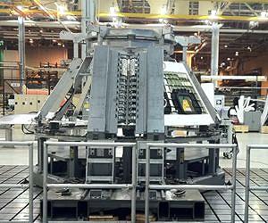 First Space-Bound Orion Comes Alive With First Weld