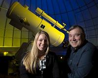 Planet-hunting satellite observes supermassive black hole