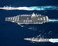 US Aircraft Carrier On Pirate Patrol Part Two