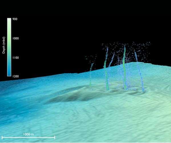 Warm liquid spewing from Cascadia fault offer clues to earthquake hazards