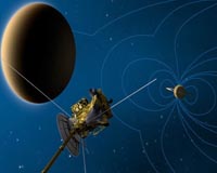 Magnetic Dance Of Titan And Saturn To Be Main Attraction During Flyby
