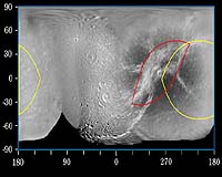 First Flyby Of Dione