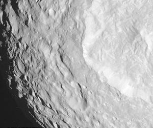 Cassini Shoots New Close-Ups Of Death Star-Like Moon