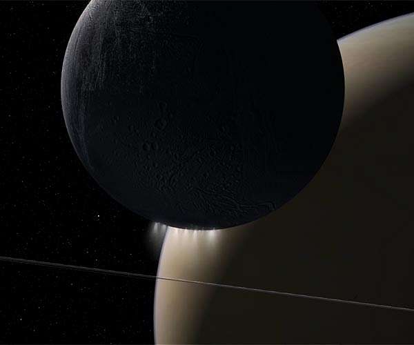 Can signs of life be detected from Saturn's frigid moon