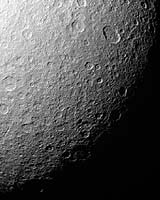 Rhea: Polar View