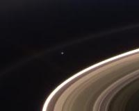 The Lone Pale Blue Dot As Seen By Cassini