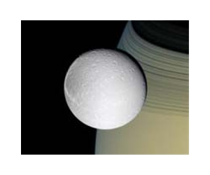 Cassini Detects Hint of Fresh Air at Dione