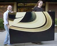 Cassini Provides Evidence For Patterns Resembling Pinwheel Spokes In Saturn's Outer Rings