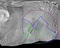 Cassini's Close Look At Tethys