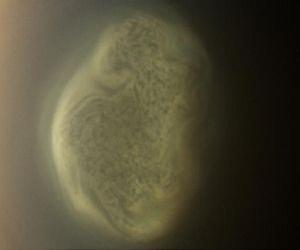 NASA's Cassini Sees Abrupt Turn in Titan's Atmosphere