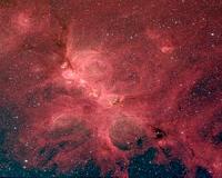 As stars form, magnetic fields influence regions big and small