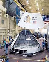 Mockup Provides Early Glimpse Of New Space Exploration Vehicle