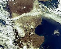Chilean Volcano Captured Blasting Ash