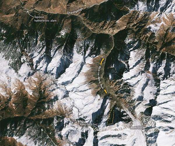 Satellites reveal cause of Chamoli disaster