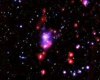 NASA's Chandra Weighs Most Massive Galaxy Cluster in Distant Universe