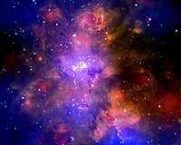 Chandra Peers Into a Nurturing Cloud