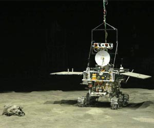 Chang'e-3 satellite payload APXS obtained its first spectrum of lunar regolith