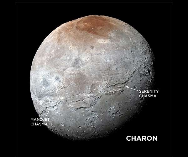 SwRI models explain canyons on Pluto moon