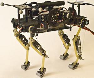 A robot that runs like a cat