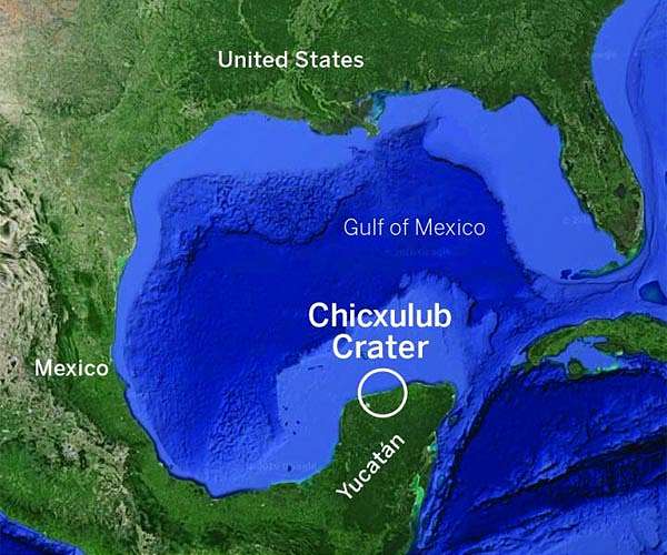 Asteroid dust found in crater closes case of dinosaur extinction