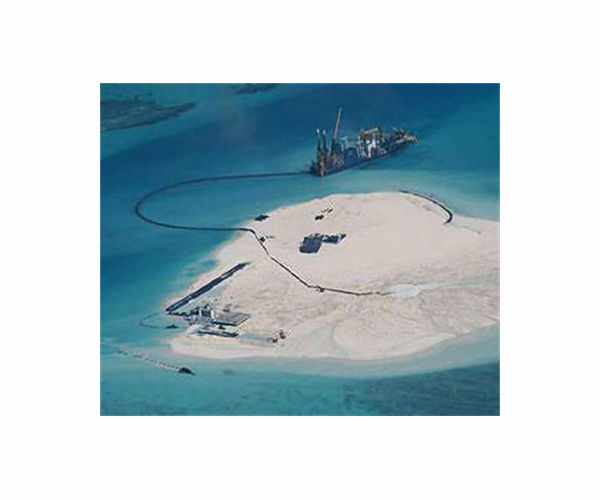 Philippines 'concerned' over China land reclamation in disputed sea