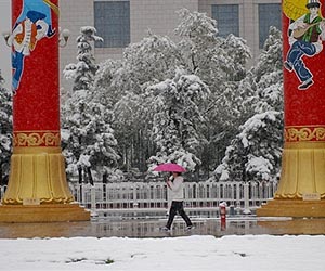 Deep freeze in China as S. Korea cleans up after record snow