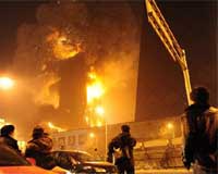 Investigators blame China's state TV station for fire tragedy