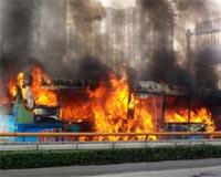 Chinese bus blaze may have been sabotage: report