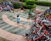 Pedal power revival as bike-share apps race for glory