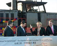 The new 'silk road', a rail link from China's factories to heart of Europe