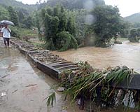 Floods, landslides kill 35 in China