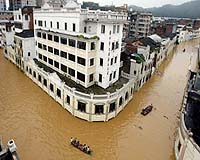 Thousands Trapped Evacuated As Thaw Triggers China Floods