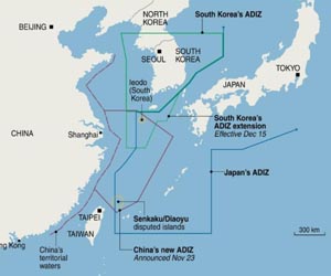 Japan tells China to accept world's air zone concerns